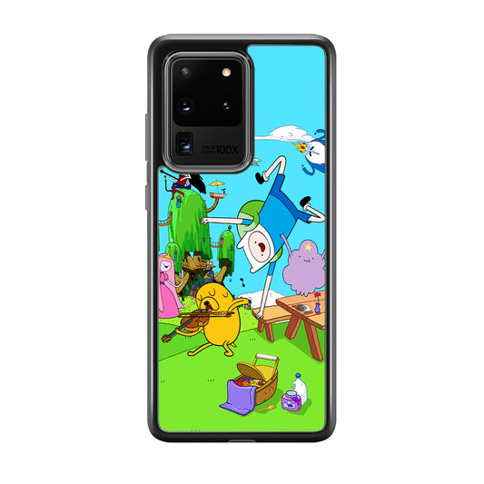 Adventure Time Jamming Session Samsung Galaxy S20 Ultra Case