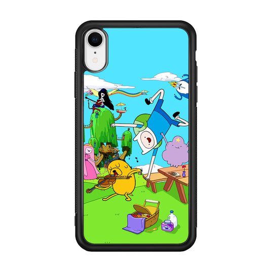 Adventure Time Jamming Session iPhone XR Case