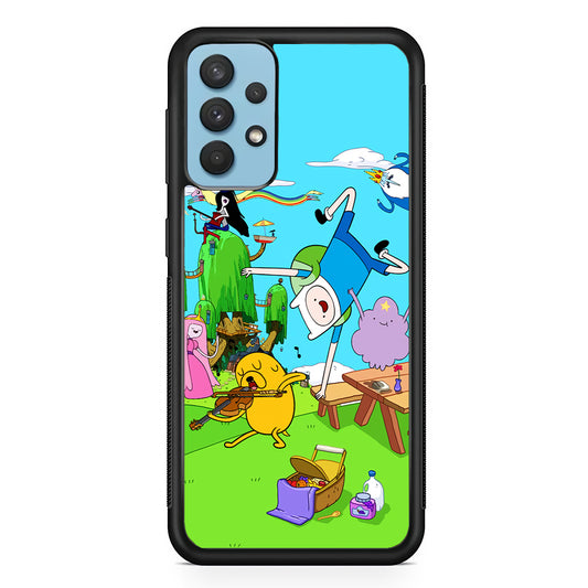 Adventure Time Jamming Session Samsung Galaxy A32 Case