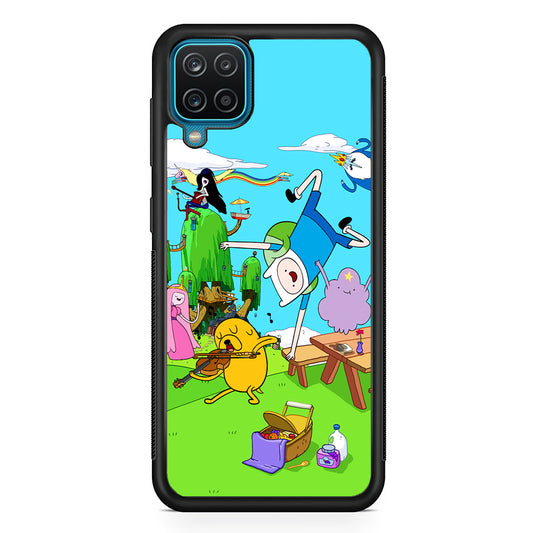 Adventure Time Jamming Session Samsung Galaxy A12 Case