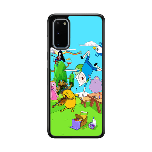 Adventure Time Jamming Session Samsung Galaxy S20 Case