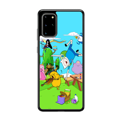 Adventure Time Jamming Session Samsung Galaxy S20 Plus Case