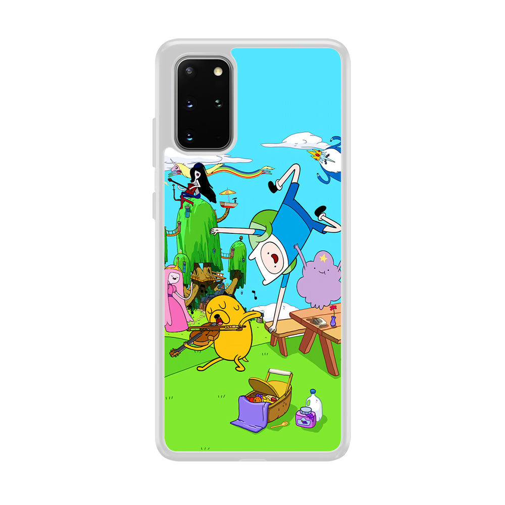 Adventure Time Jamming Session Samsung Galaxy S20 Plus Case