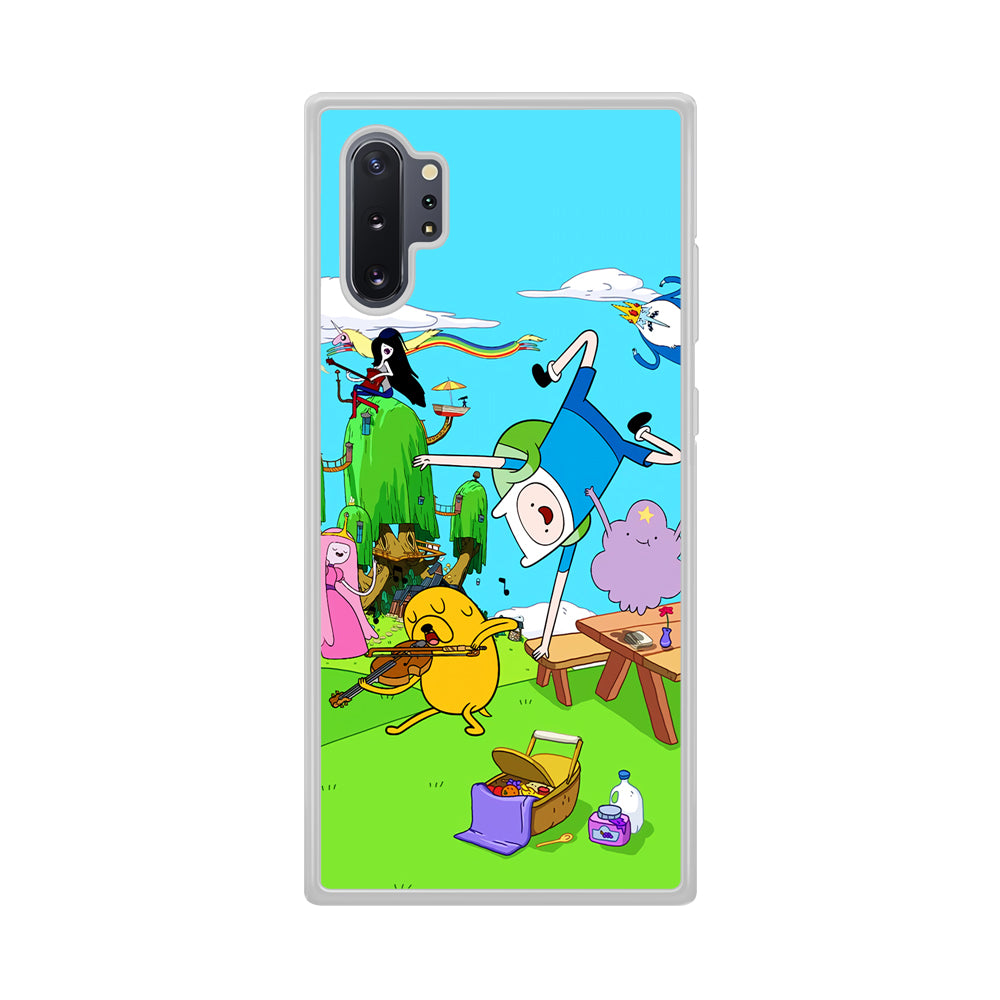 Adventure Time Jamming Session Samsung Galaxy Note 10 Plus Case