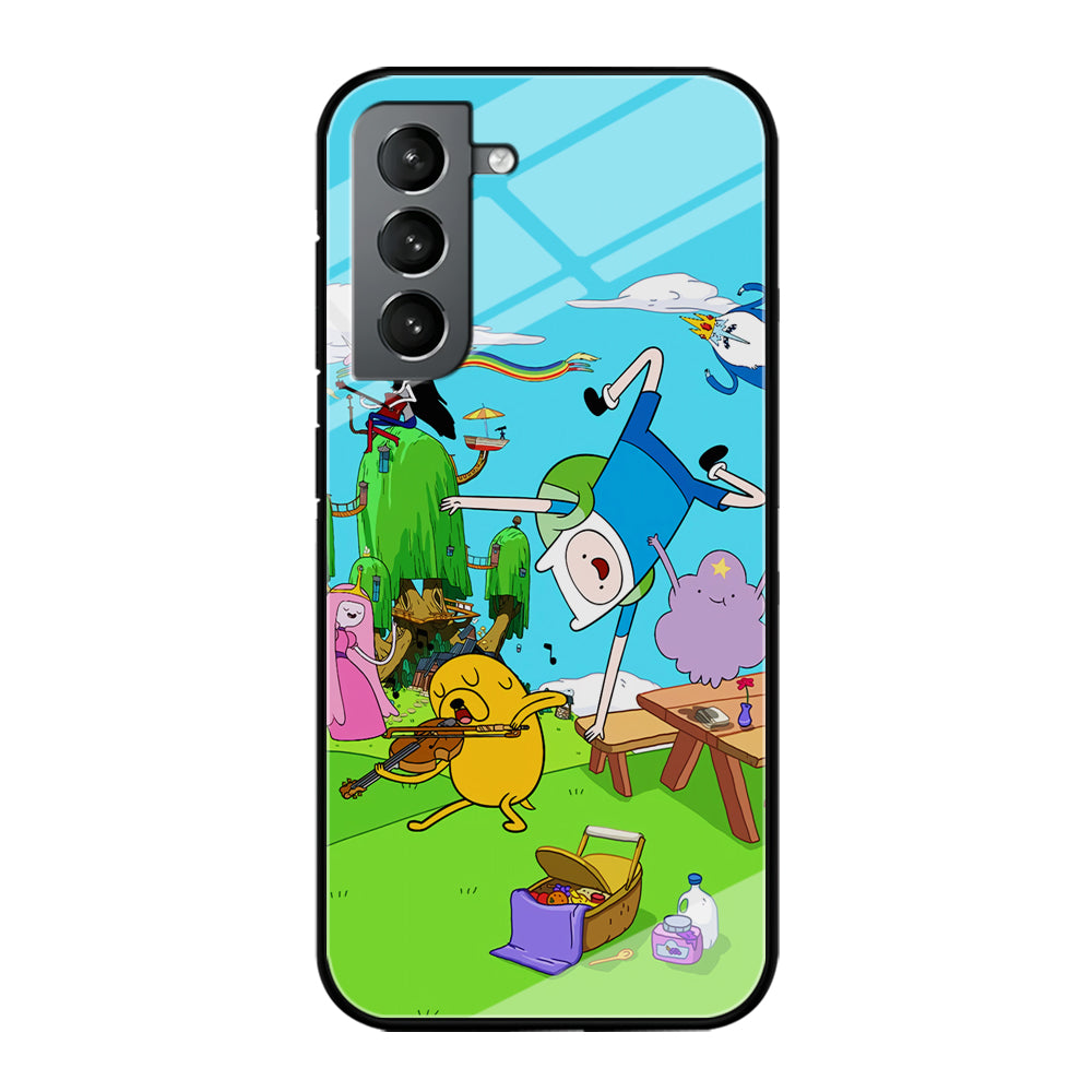 Adventure Time Jamming Session Samsung Galaxy S21 Case