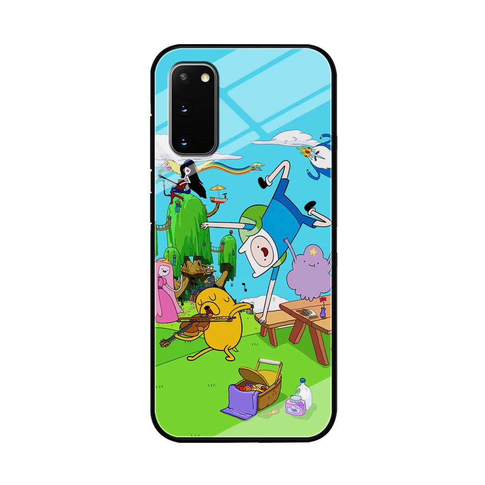 Adventure Time Jamming Session Samsung Galaxy S20 Case