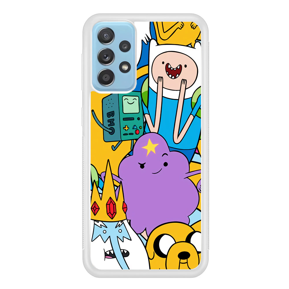 Adventure Time Moment Of Quality Time Samsung Galaxy A52 Case