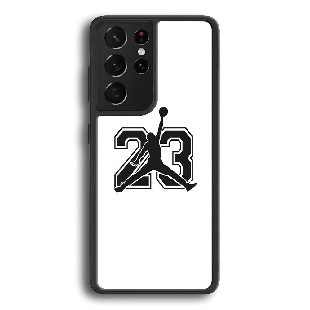 Air Jordan Daisy White Samsung Galaxy S23 Ultra Case - Ezzystore
