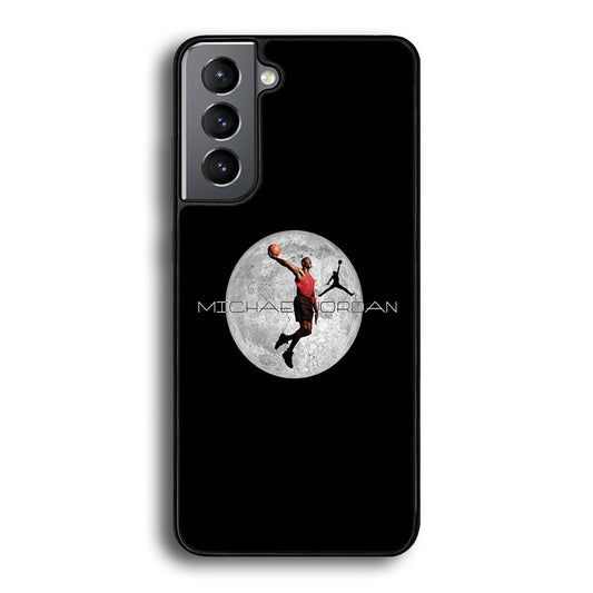 Air Jordan Flying On The Moon Samsung Galaxy S22 Case - Ezzystore