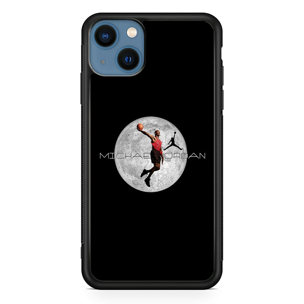 Air Jordan Flying On The Moon iPhone 15 Case