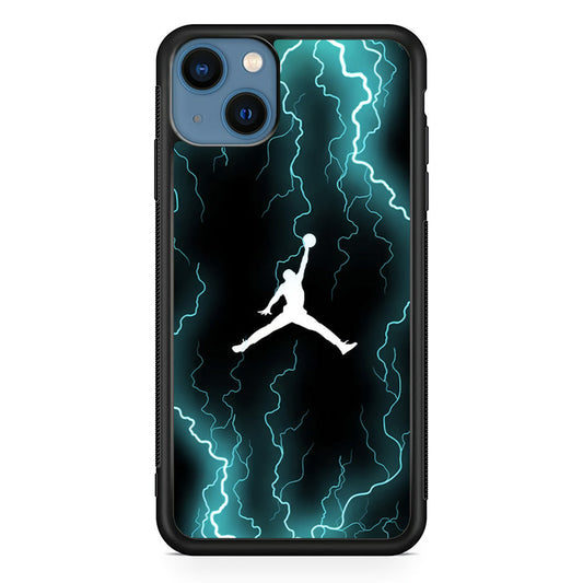 Air Jordan Lightning Pattern iPhone 15 Case