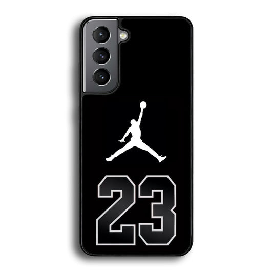 Air Jordan Number Icon Black  Samsung Galaxy S24 Plus Case - Ezzystore