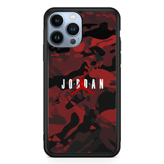 Air Jordan Red Lunar Eclipse iPhone 15 Pro Max Case