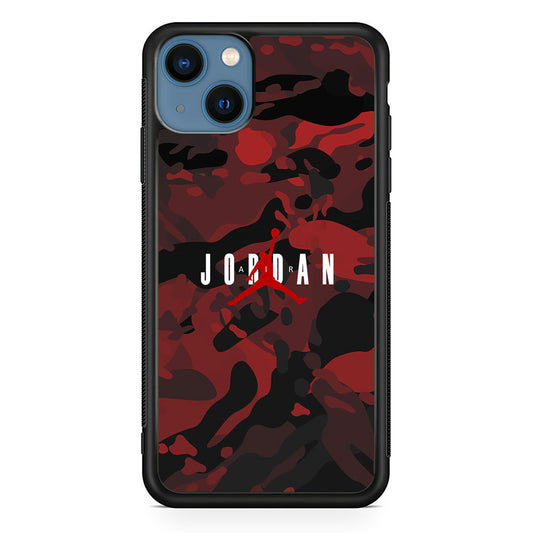 Air Jordan Red Lunar Eclipse iPhone 15 Plus Case
