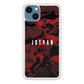 Air Jordan Red Lunar Eclipse iPhone 15 Plus Case
