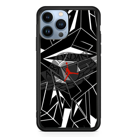 Air Jordan Red Shine iPhone 14 Pro Max Case