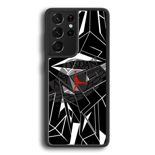 Air Jordan Red Shine Samsung Galaxy S23 Ultra Case - Ezzystore