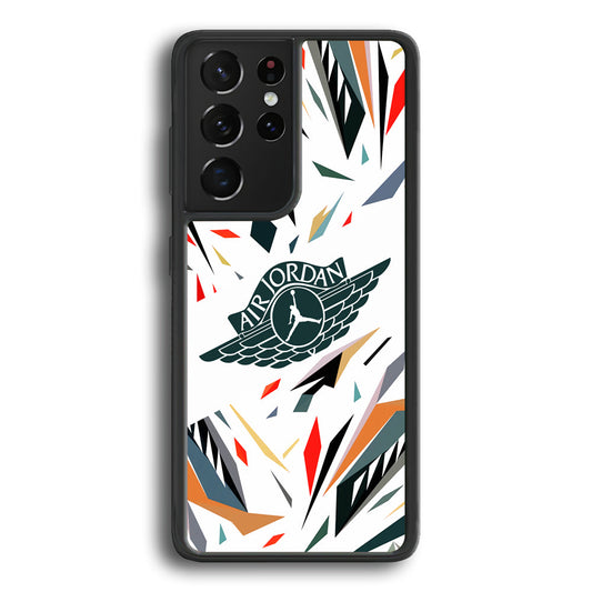 Air Jordan Sharp Shape Samsung Galaxy S22 Ultra Case - Ezzystore