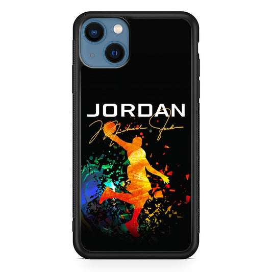 Air Jordan Slam Dunk Style Signature iPhone 15 Case