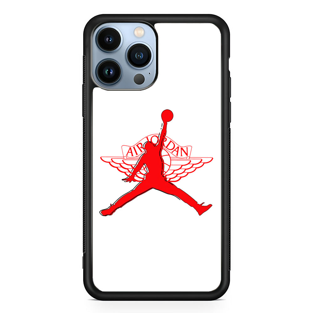 Air Jordan Symbol Emblem iPhone 15 Pro Max Case