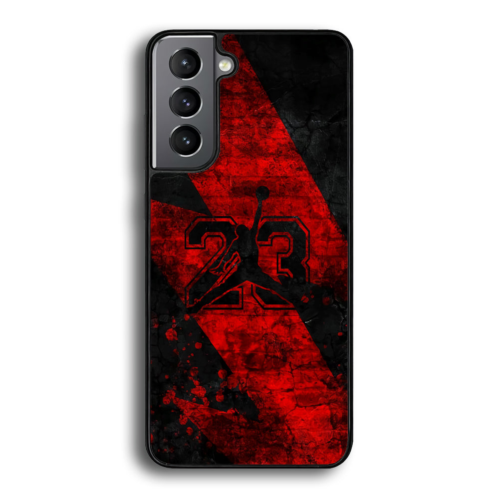 Air Jordan The Red Lightning Samsung Galaxy S23 Case - Ezzystore
