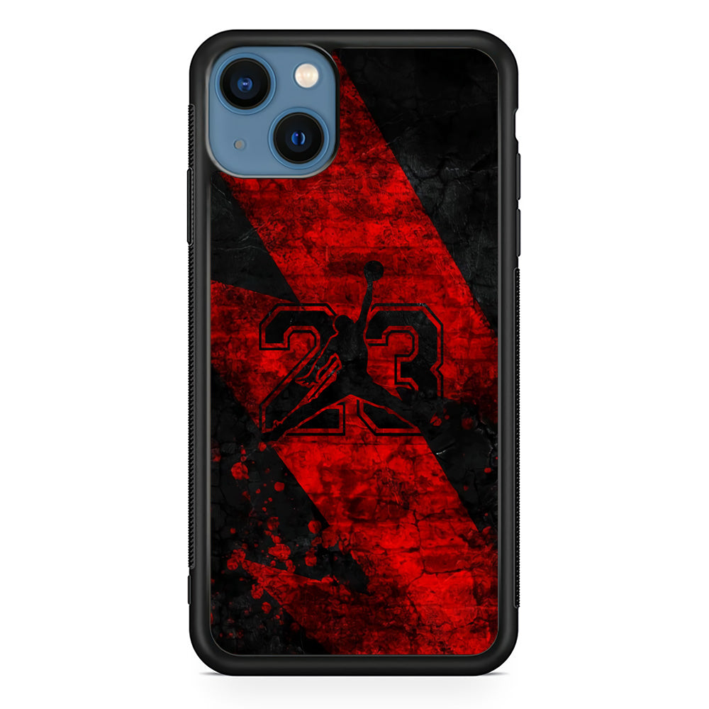 Air Jordan The Red Lightning iPhone 15 Case