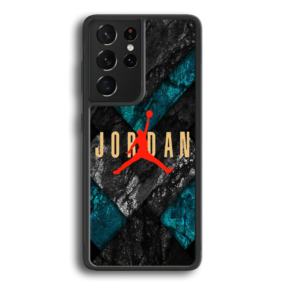 Air Jordan Tosca Grey Combination Marble Samsung Galaxy S22 Ultra Case - Ezzystore