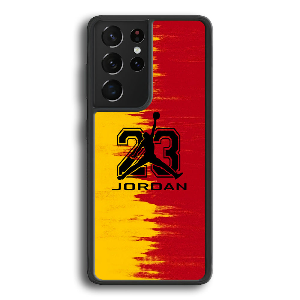 Air Jordan Two Side Colour Samsung Galaxy S23 Ultra Case - Ezzystore