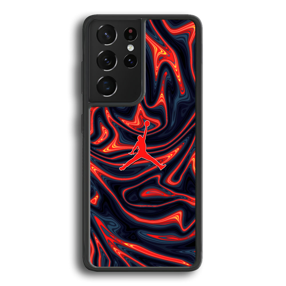 Air Jordan Volcanic Current Samsung Galaxy S23 Ultra Case - Ezzystore