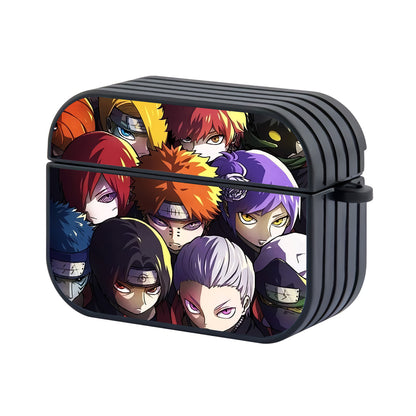 Akatsuki Art Character Hard Plastic Case Cover For Apple Airpods Pro