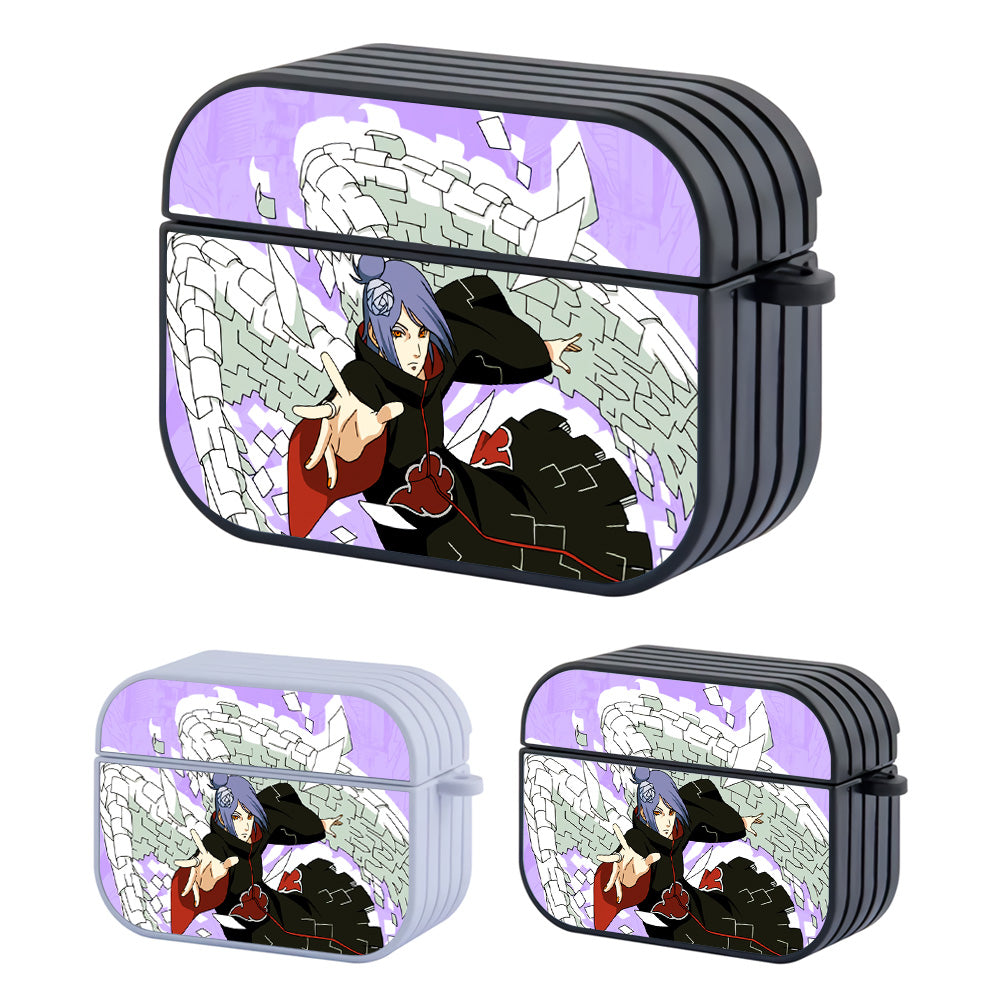 Akatsuki Konan Kami Shigure Hard Plastic Case Cover For Apple Airpods Pro