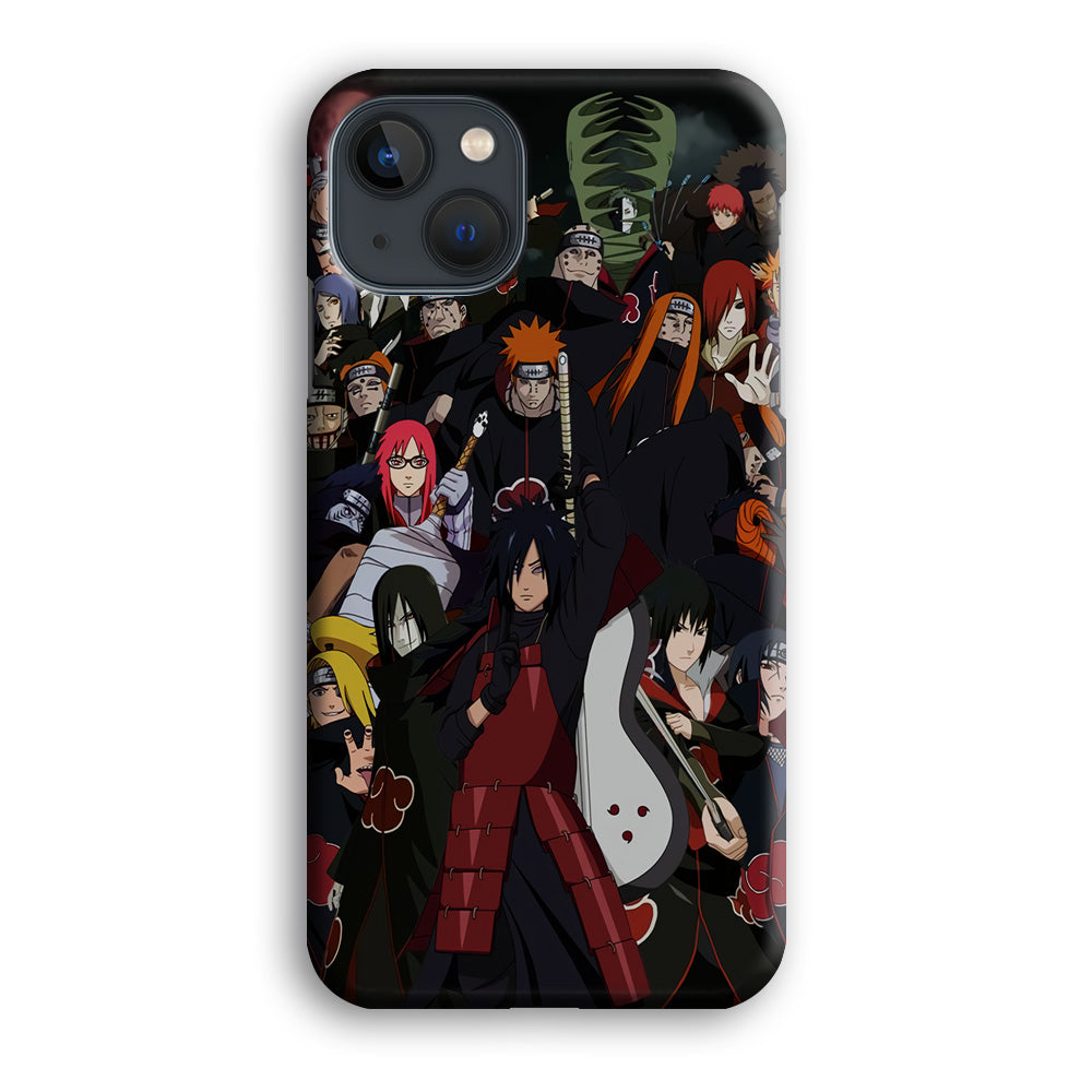 Akatsuki Vilains Character iPhone 15 Plus Case
