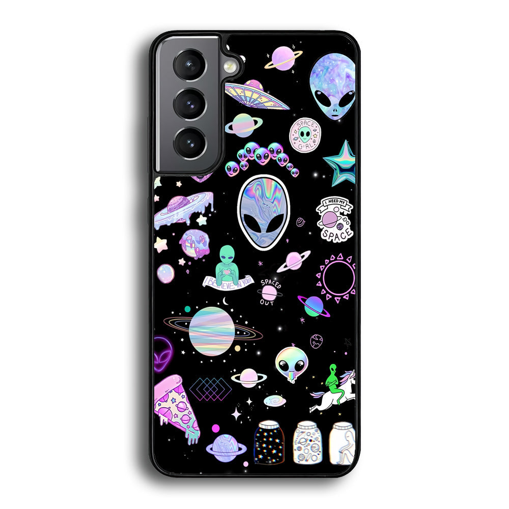 Alien Aesthetic Samsung Galaxy S22 Plus Case - Ezzystore
