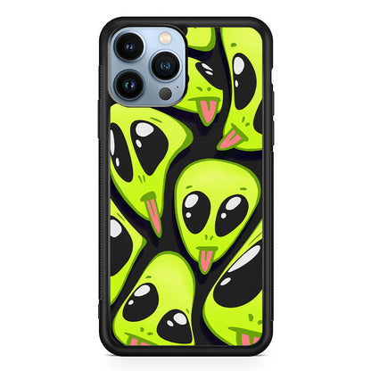Alien Melting iPhone 14 Pro Case