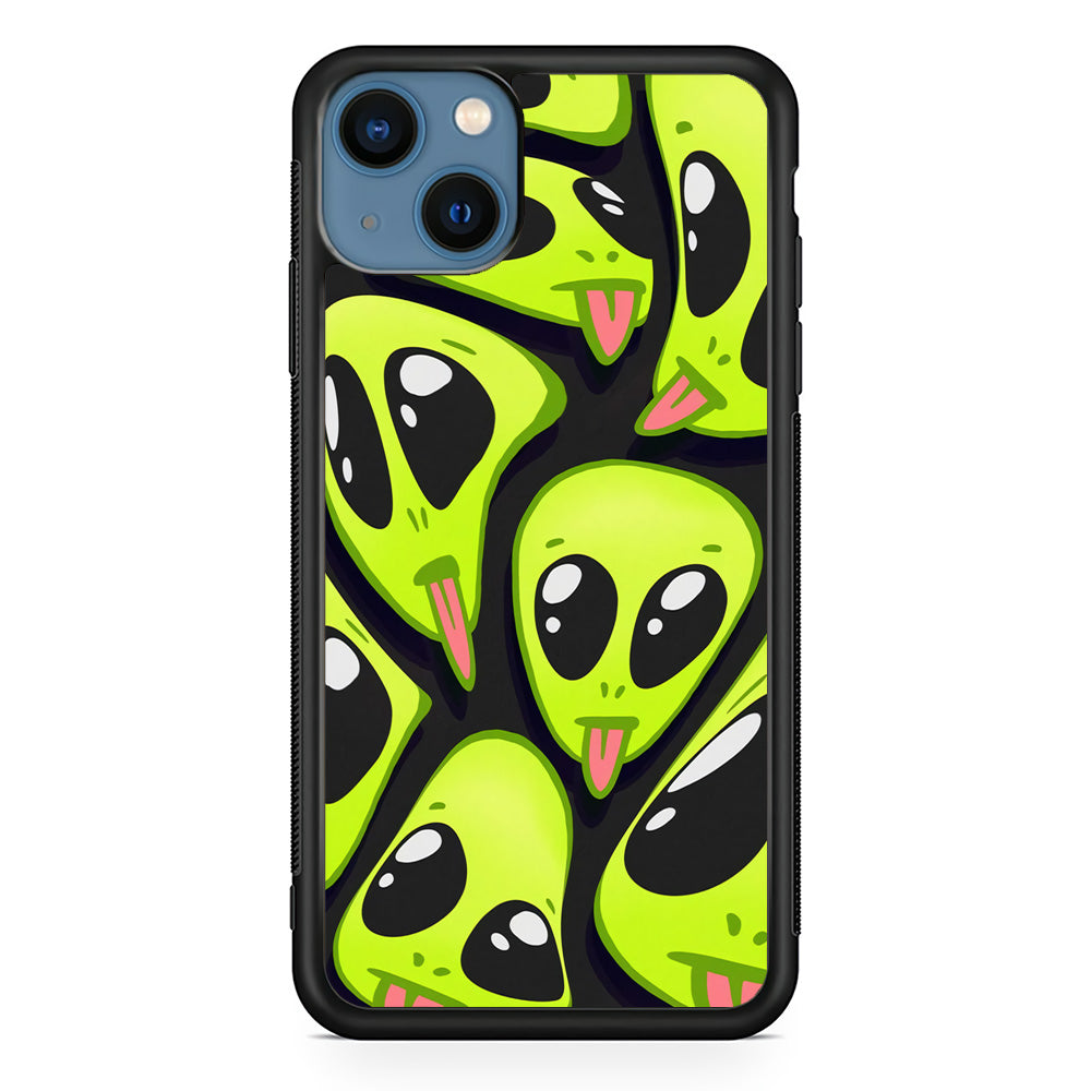 Alien Melting iPhone 15 Case