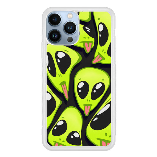 Alien Melting iPhone 14 Pro Case
