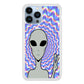 Alien Selfie Style iPhone 14 Pro Case