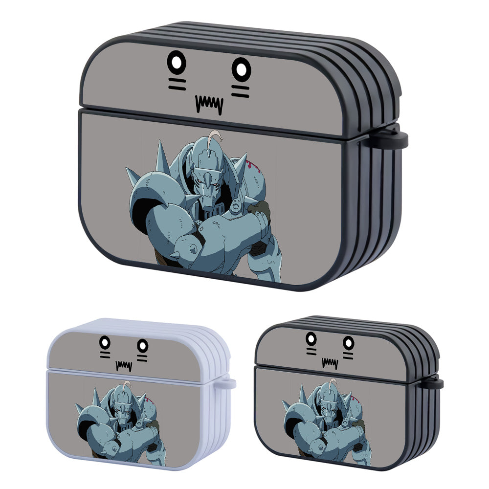 Alphonse Elric Full Metal Alchemist Hard Plastic Case Cover For Apple Airpods Pro