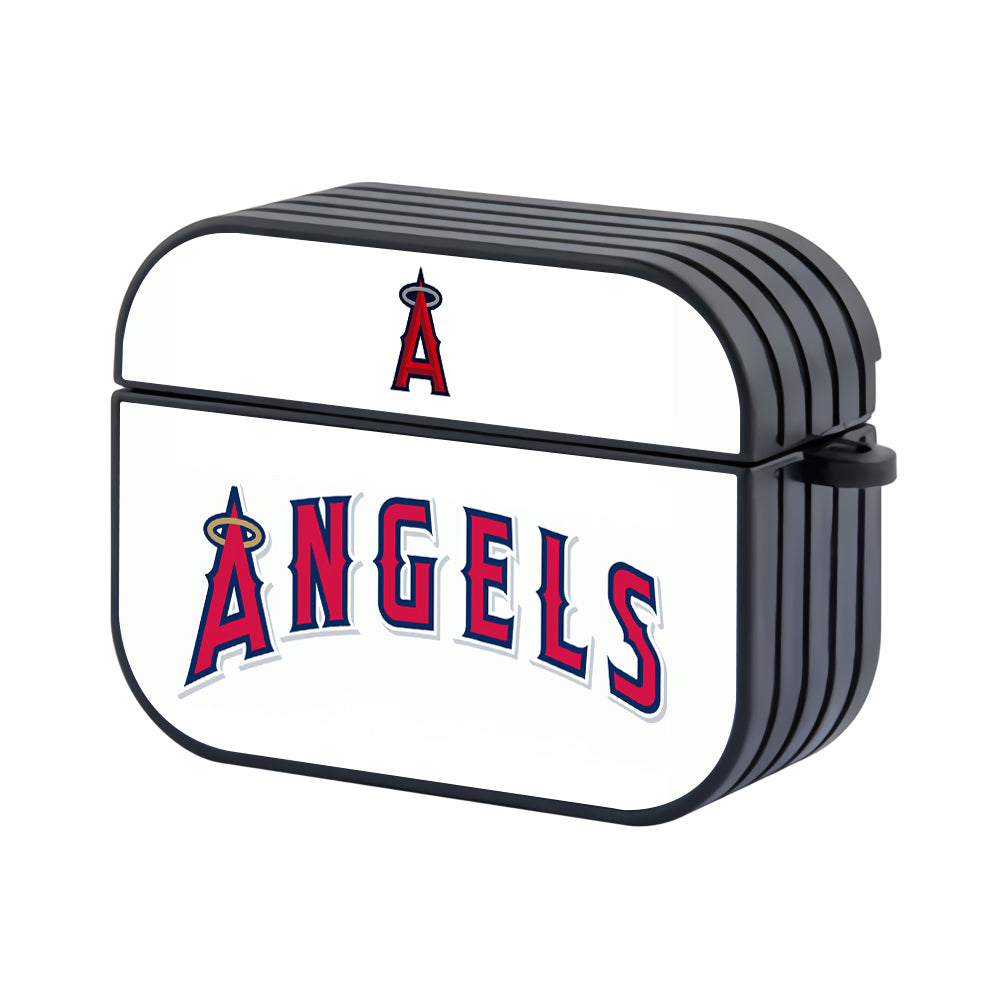 Anaheim Angels Team MLB Hard Plastic Case Cover For Apple Airpods Pro