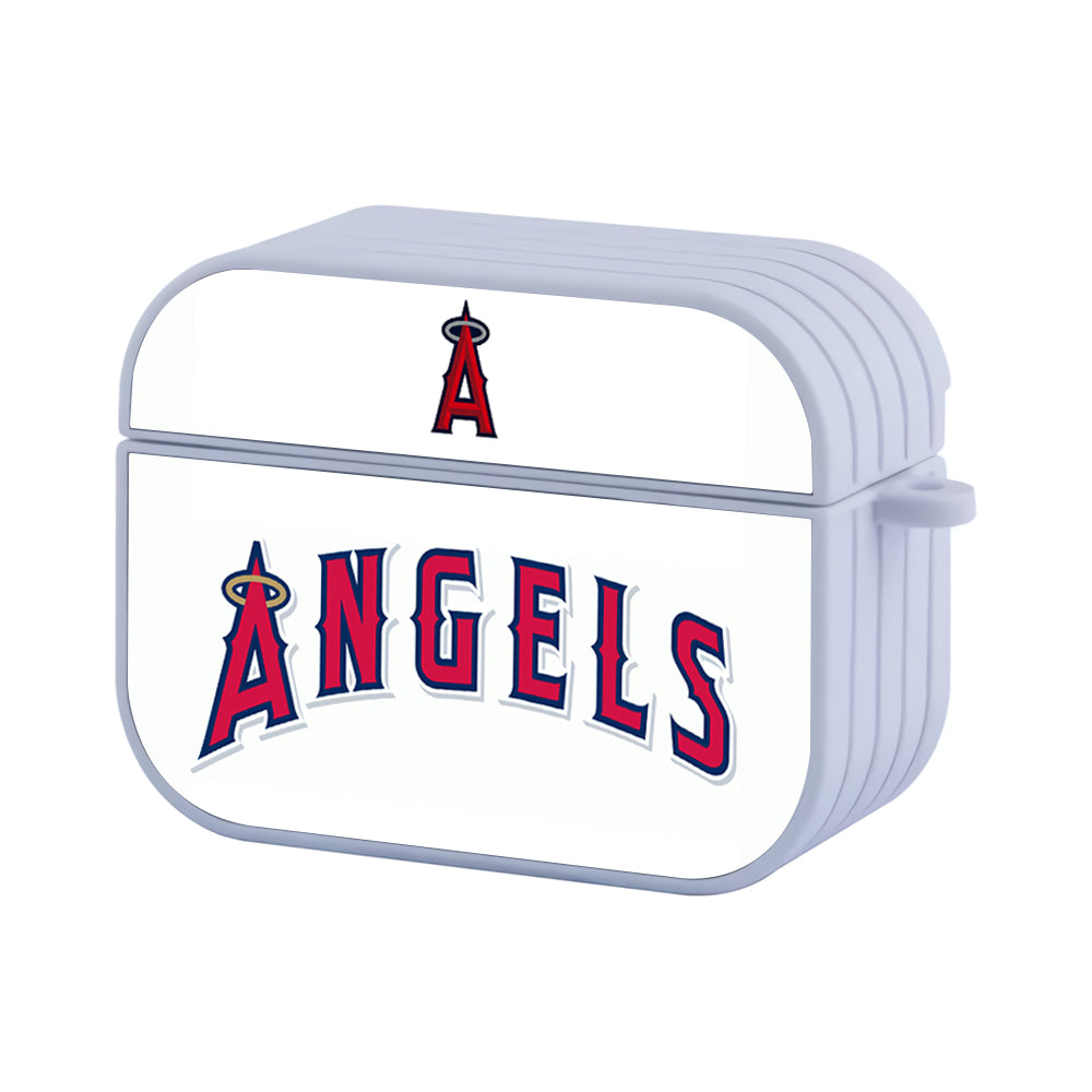 Anaheim Angels Team MLB Hard Plastic Case Cover For Apple Airpods Pro