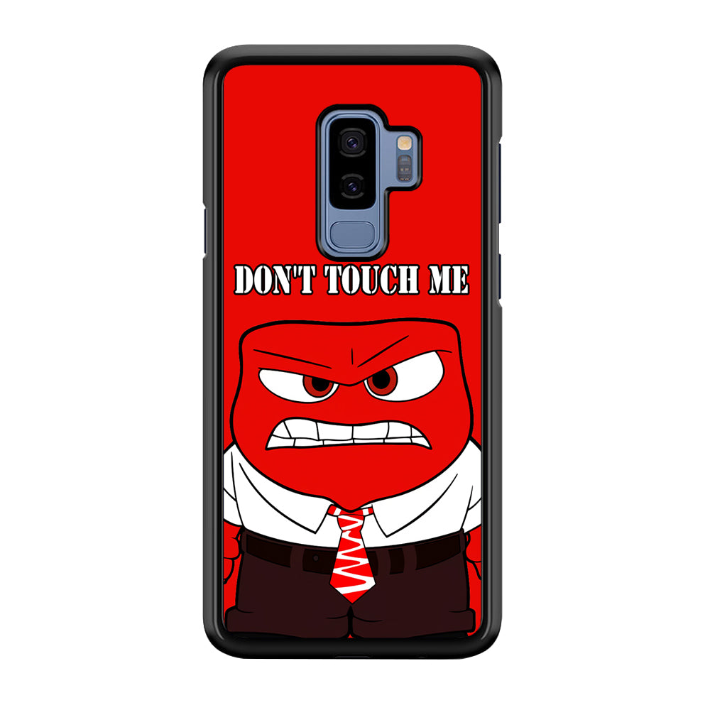 Angry Inside Out Don't Touch Me Samsung Galaxy S9 Plus Case