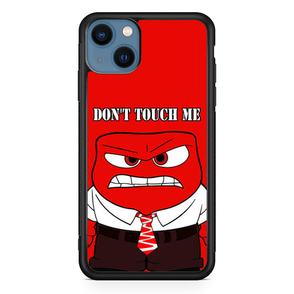 Angry Inside Out Don't Touch Me iPhone 15 Case