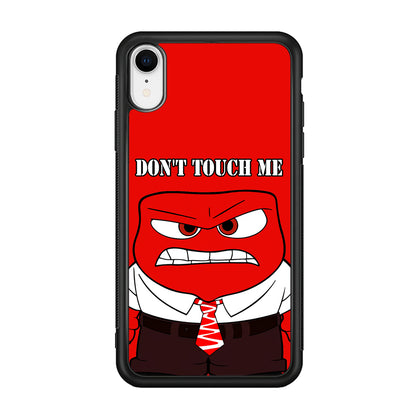 Angry Inside Out Don't Touch Me iPhone XR Case