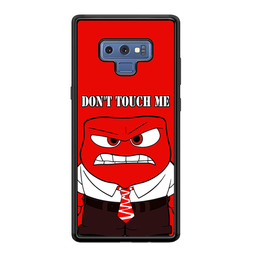 Angry Inside Out Don't Touch Me Samsung Galaxy Note 9 Case