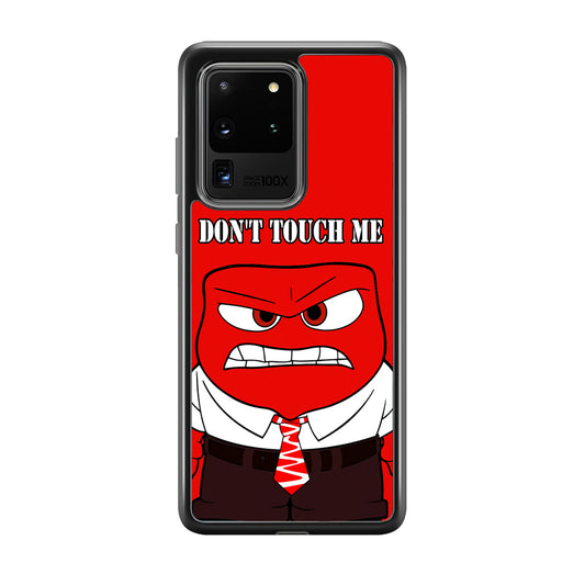 Angry Inside Out Don't Touch Me Samsung Galaxy S20 Ultra Case