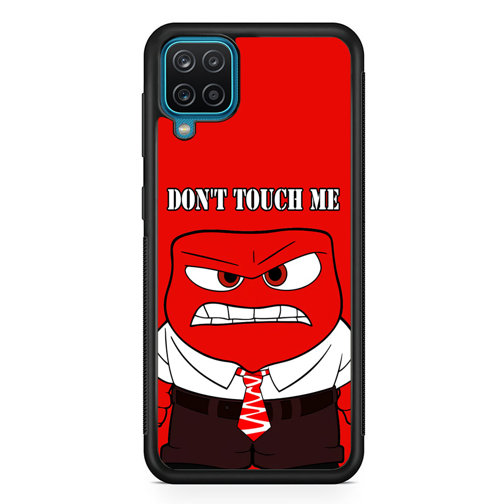 Angry Inside Out Don't Touch Me Samsung Galaxy A12 Case