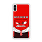 Angry Inside Out Don't Touch Me iPhone XS Case