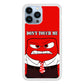 Angry Inside Out Don't Touch Me iPhone 15 Pro Case