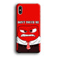 Angry Inside Out Don't Touch Me iPhone XS Case