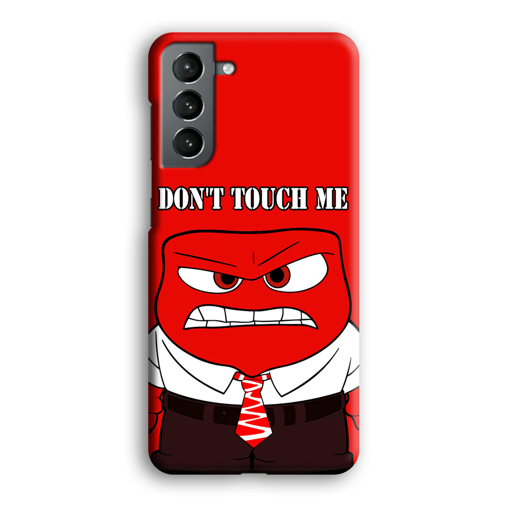 Angry Inside Out Don't Touch Me Samsung Galaxy S21 Plus Case